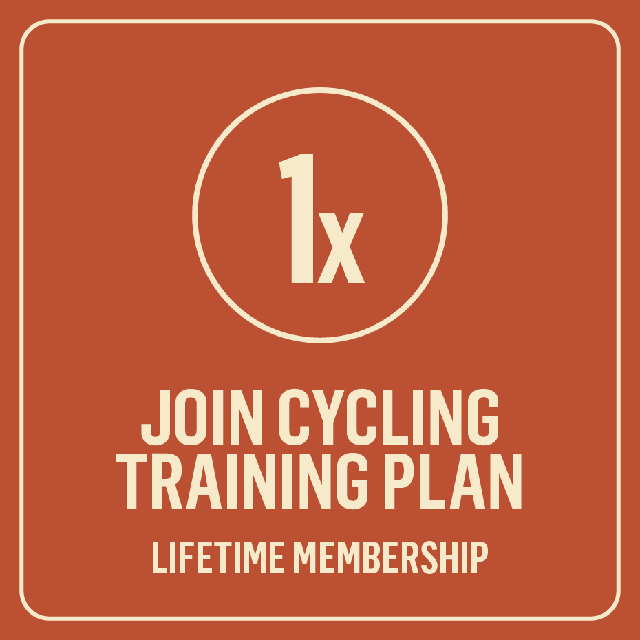 1x Lifetime JOIN Cycling Training Plan membership